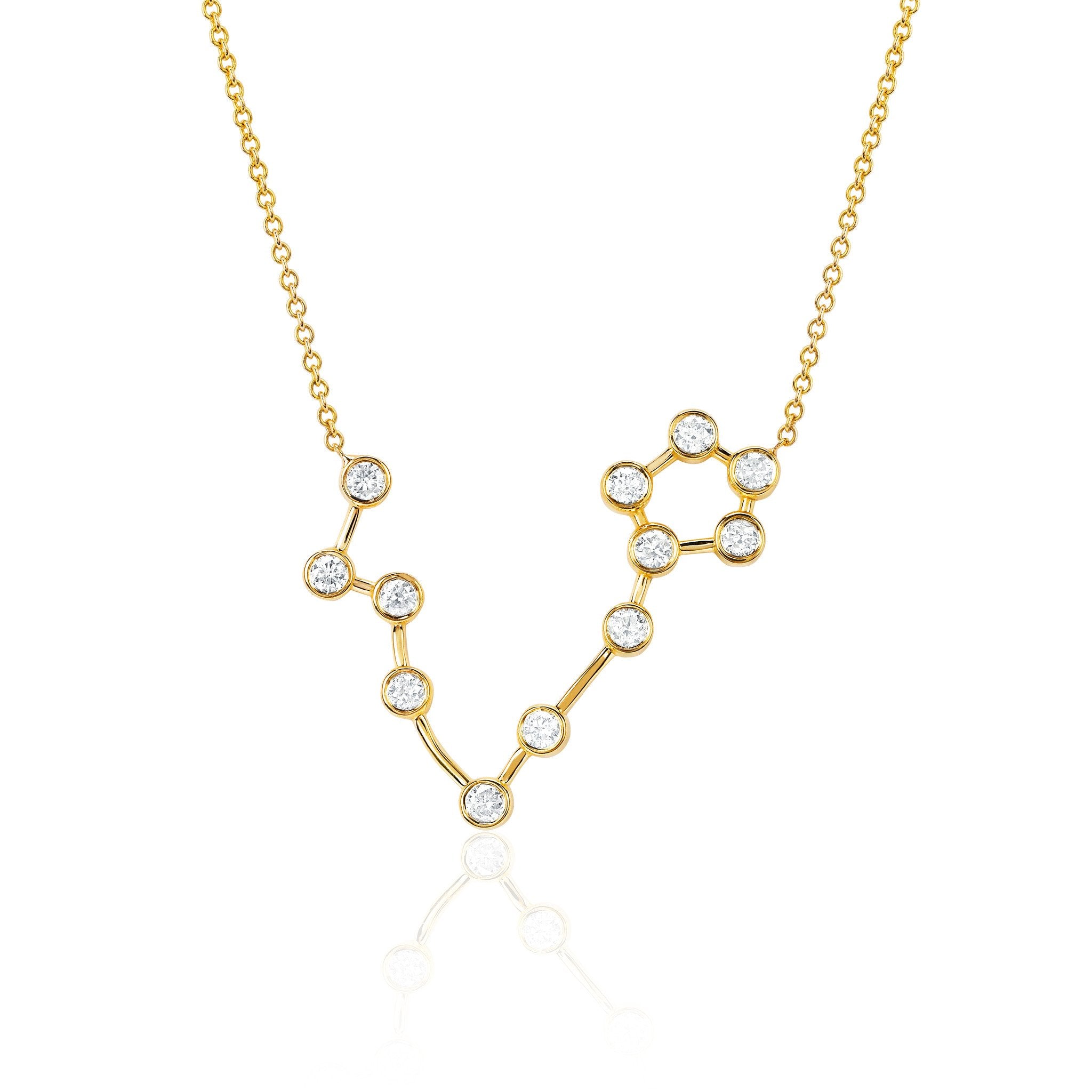 Pisces Constellation Necklace – Logan Hollowell