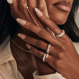 Diamond Heart Wrap Ring    by Logan Hollowell Jewelry