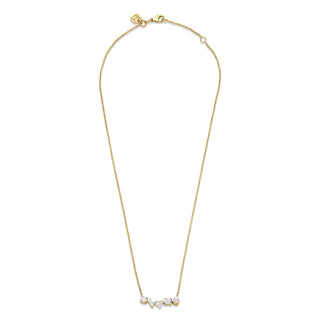 Fancy Diana Diamond Pendant Necklace    by Logan Hollowell Jewelry