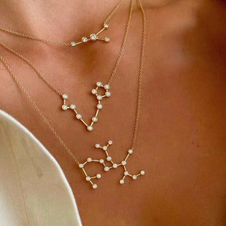 Pisces Constellation Necklace | Ready to Ship    by Logan Hollowell Jewelry