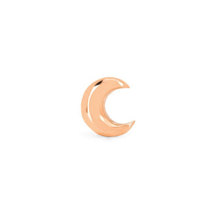 Crescent Gold Stud | Ready to Ship Rose Gold   by Logan Hollowell Jewelry