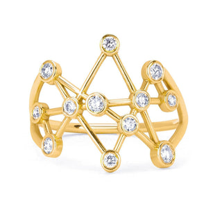 Midas Star Ring Large | Ready to Ship Yellow Gold 6.5  by Logan Hollowell Jewelry