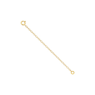 Solid Gold Extender Yellow Gold 1 inch  by Logan Hollowell Jewelry