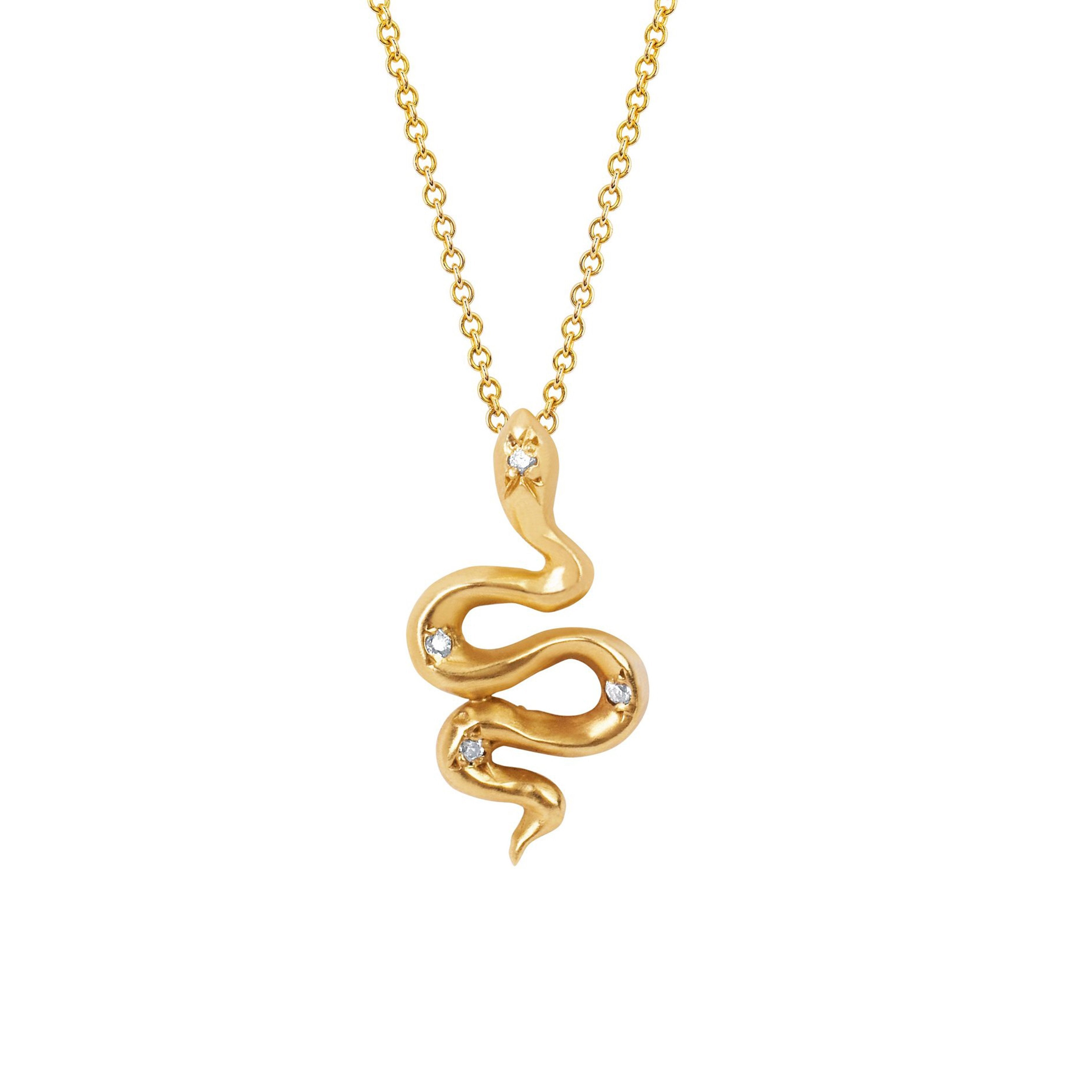 A Legendary Icon. The Yellow Diamond Hypnosis Serpenti necklace