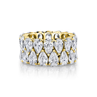 10.05ctw Crown Rings 4 Yellow Gold  by Logan Hollowell Jewelry