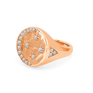 Divine Feminine Signet Ring    by Logan Hollowell Jewelry