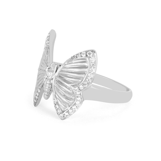 Metamorphosis Butterfly Ring    by Logan Hollowell Jewelry