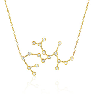 Sagittarius Constellation Necklace | Ready to Ship Yellow Gold   by Logan Hollowell Jewelry