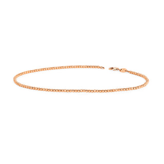 Gold Magic Anklet Rose Gold   by Logan Hollowell Jewelry