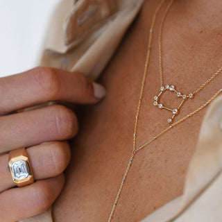 Gemini Constellation Necklace | Ready to Ship    by Logan Hollowell Jewelry