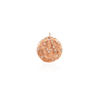 Baby Midas Star Coin of Abundance & Prosperity Coin Charm Rose Gold   by Logan Hollowell Jewelry
