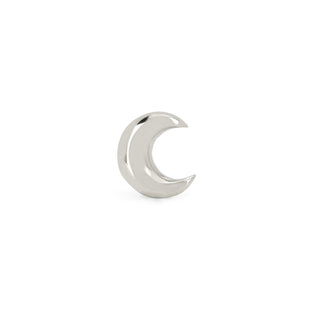Crescent Gold Studs    by Logan Hollowell Jewelry