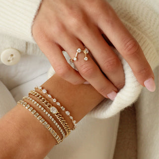 Diana Diamond Bracelet    by Logan Hollowell Jewelry