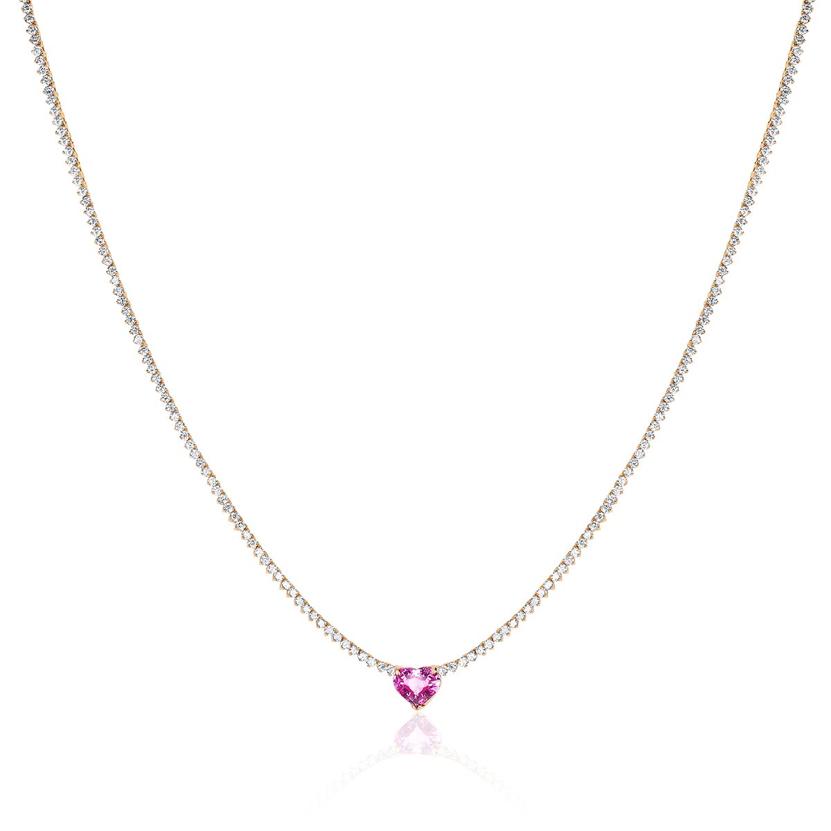 Louis Vuitton High Jewelry Pink Sapphire And Diamond Necklace Cost Best  Sale, SAVE 57%.