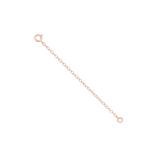 Solid Gold Extender Rose Gold 1 inch  by Logan Hollowell Jewelry